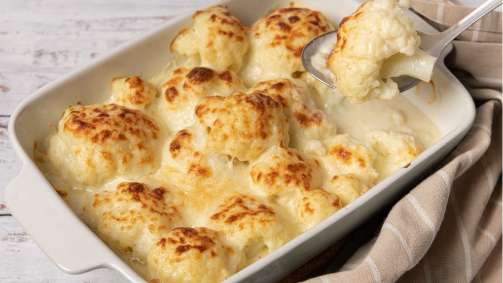 Receta de gratinado de coliflor, una idea novedosa para salir de lo de lo habitual e incorporar esta verdura