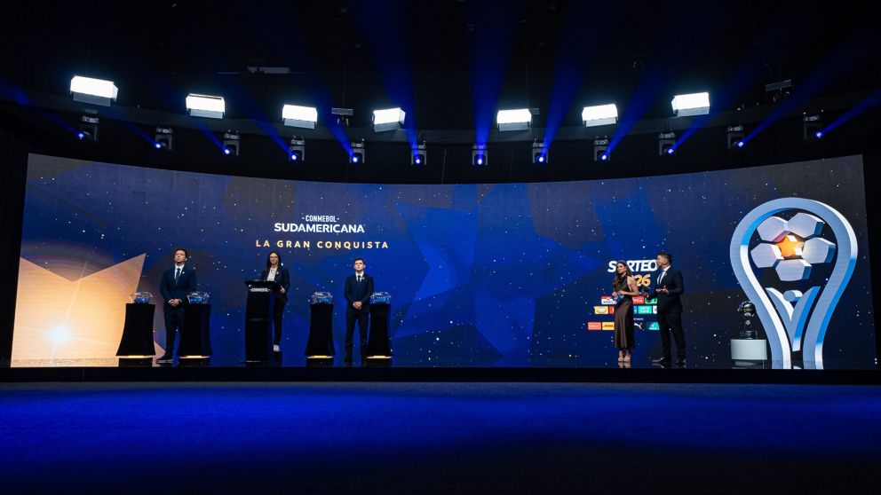 EN VIVO: el Sorteo de la Copa Sudamericana que tiene en vilo a River, Racing y San Lorenzo