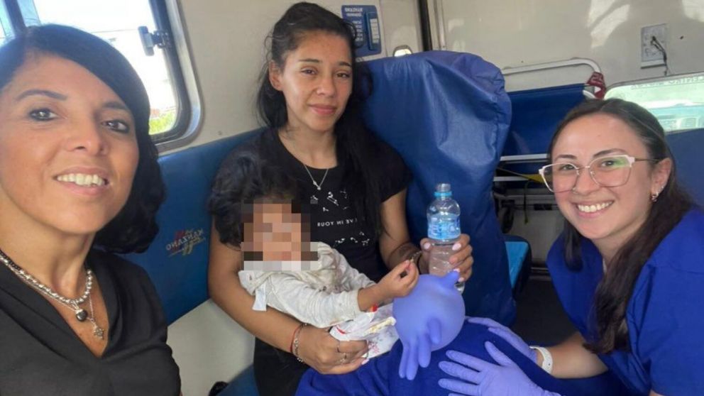 Esmeralda fue encontrada sana y salva. Por protocolo, debi� ser trasladada a un hospital para revisi�n. 