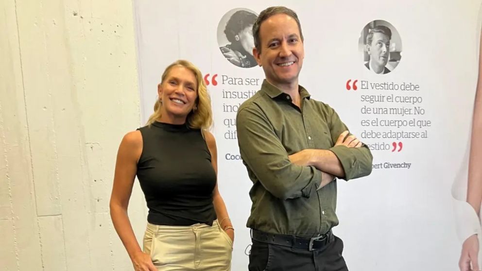 Melina Fleiderman y El Chacal: estilo y complicidad en la tarde de Crónica TV.