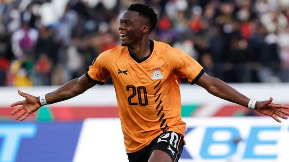 Paston Daka es la gran figura de Zambia.