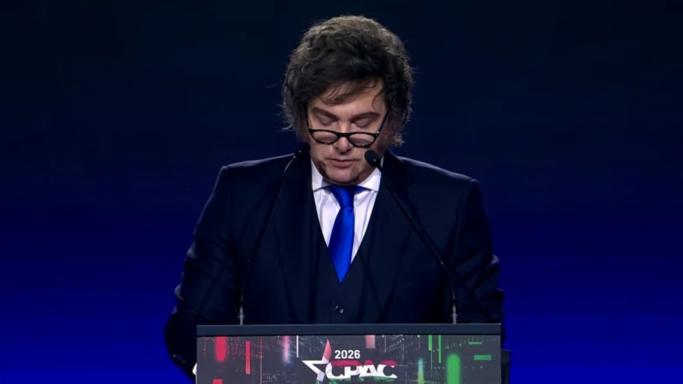 Javier Milei brindó un discurso en la CPAC de Hungría.