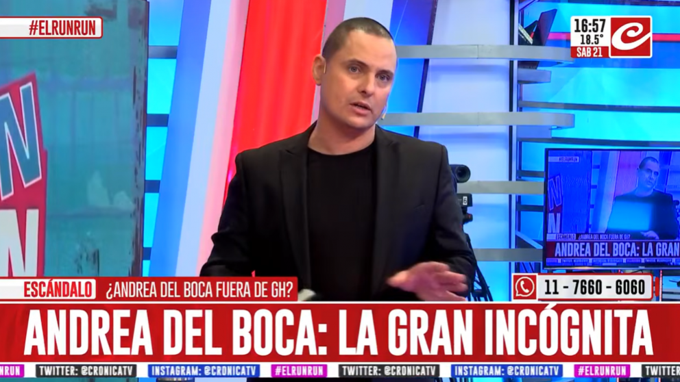 La polémica salida de Andrea Del Boca de GH: qué se sabe sobre la actriz