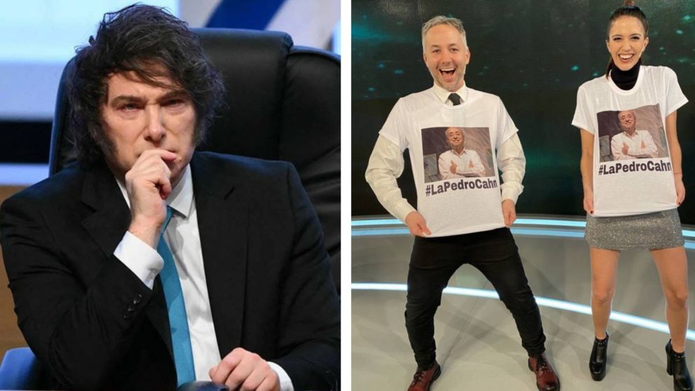 En su regreso al país, Javier Milei apuntó contra dos periodistas: "Cómplices de delitos de lesa humanidad".