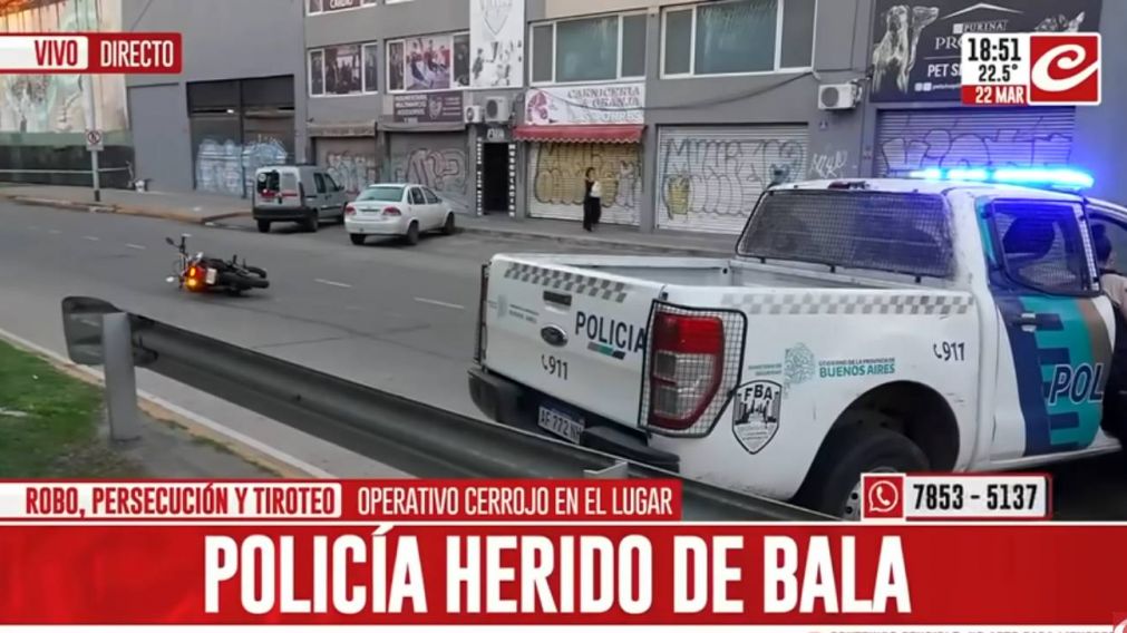 Un ladrón fue abatido tras un intento de asalto.