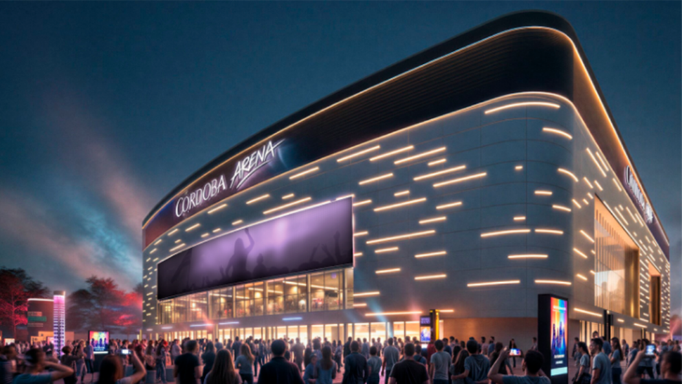 Córdoba tendrá su primera Arena Internacional: un nuevo polo para conciertos y eventos deportivos en la región