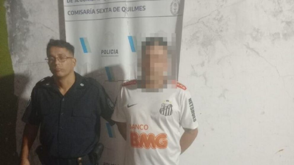 Cayó tras esconderse en un baldío con un arma casera