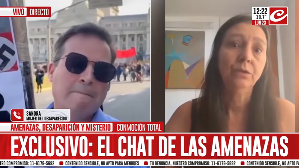 Siete días de misterio: desapareció un periodista y su esposa denuncia que recibió amenazas