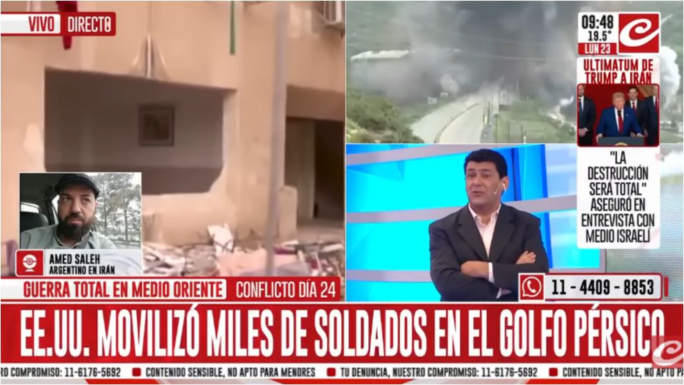 El testimonio de un argentino radicado en Irán.