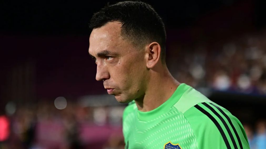 Agustín Marchesín se lesionó y, quizá, no llegue a su debut en la Copa Libertadores.