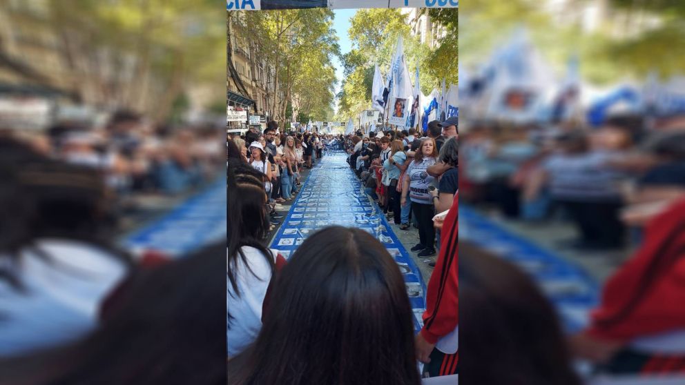 Día de la Memoria, marcha y reclamo de Abuelas de Plaza de Mayo: "Son 30 mil".