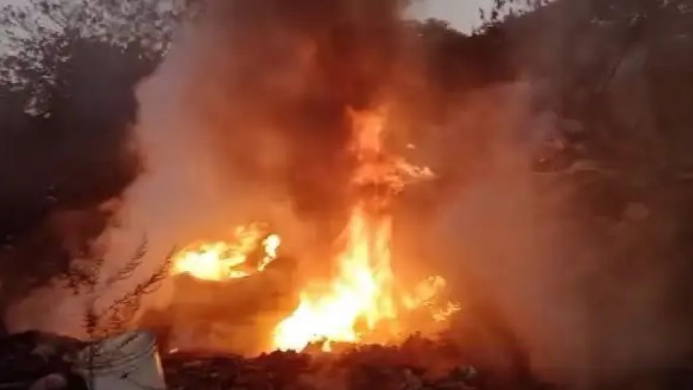 Preocupación por incendios reiterados en un basural de Quilmes Oeste