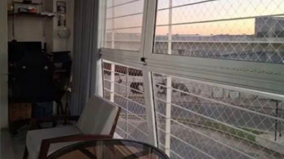 La ventana que preocupó a los vecinos de Parque Patricios.