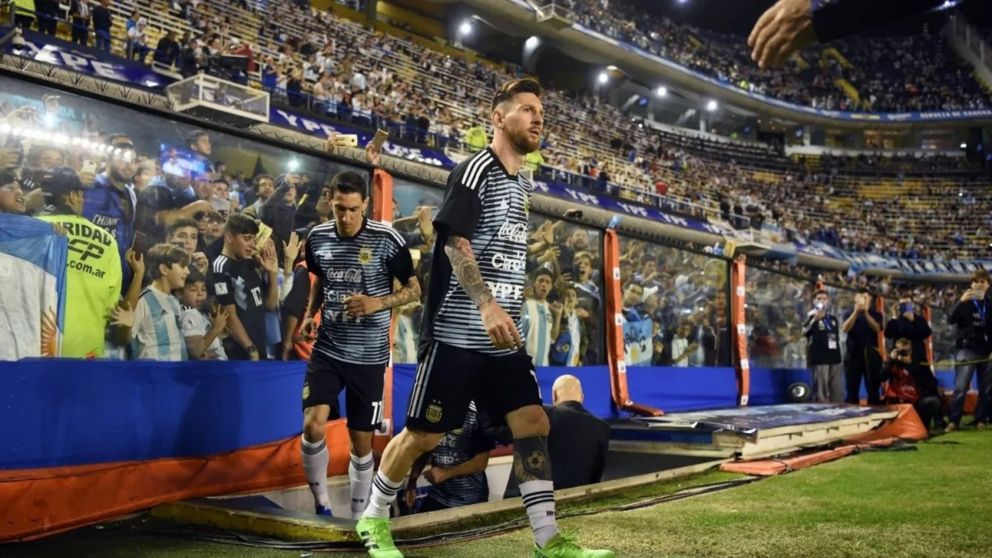 Lionel Messi vueve a jugar en La Bombonera con la Selección Argentina.