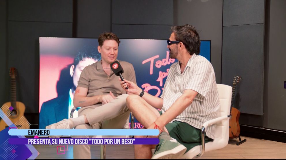 Emanero y los secretos de "Todo por un beso" : "Me gusta tirar guiños y esconder cosas en las canciones y esto lo seguí haciendo en este último álbum"