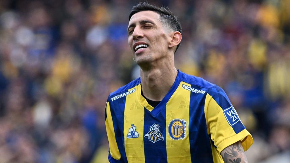 Ángel Di María está lesionado y Rosario Central le prende velas para el debut en la Copa Libertadores