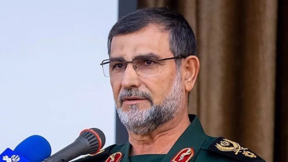 El comandante de la Armada del Cuerpo de la Guardia Revolucionaria Islámica (CGRI), Alireza Tangsiri.