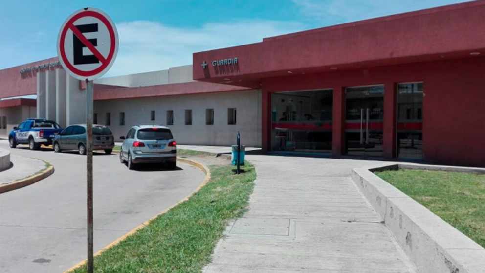 El nene fue llevado al hopsital donde murió.