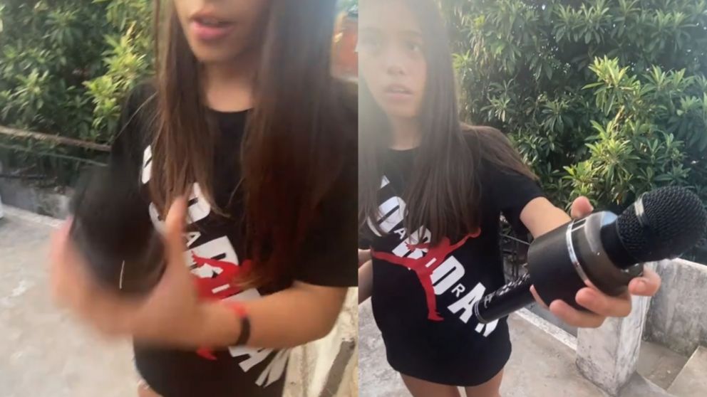Las chicas compartieron el terrorífico momento en redes sociales y los comentarios estallaron (Captura video).