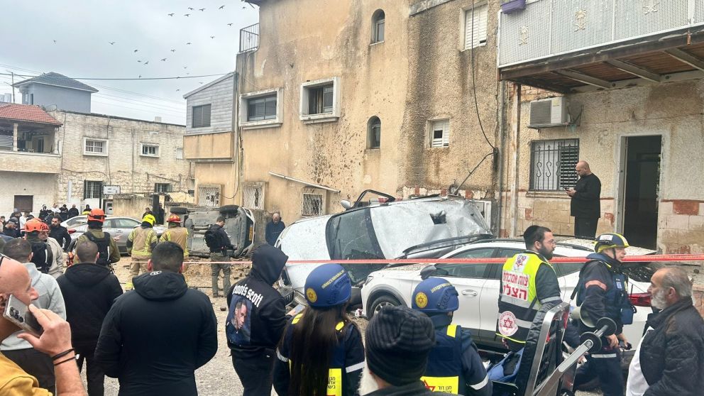 Video: así impactó un misil iraní en Kafr Qassem, una zona residencial de Israel