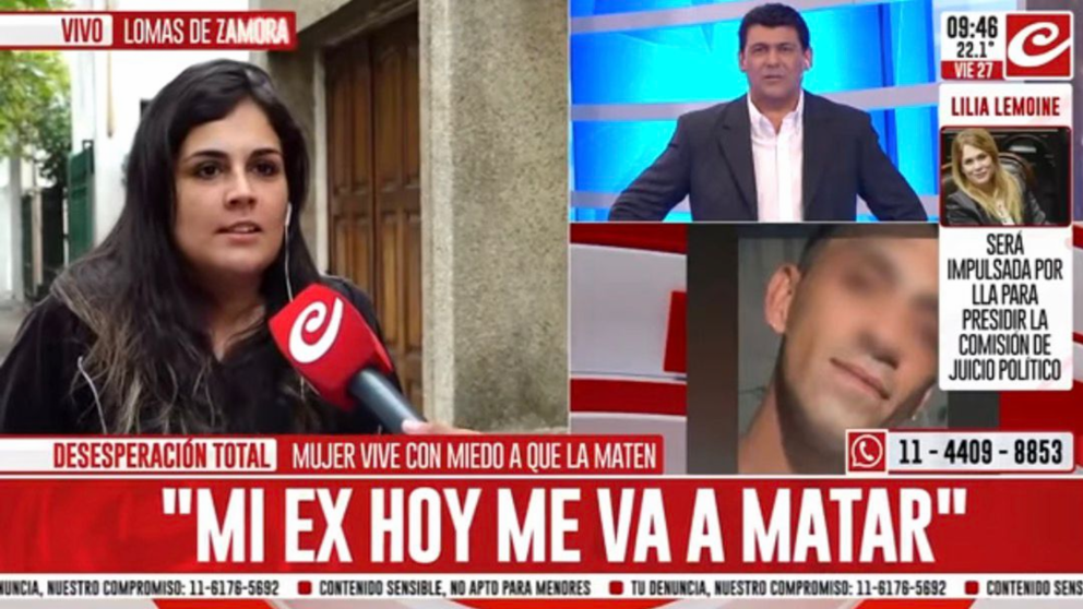 Moira denuncia a su ex por violencia de género.