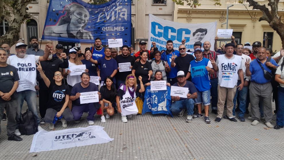 Quilmes en alerta: denuncian que 30 mil vecinos perder�n el salario complementario