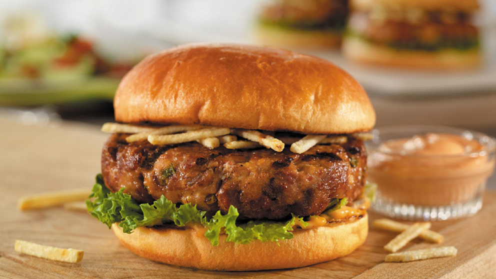 Hamburguesas caseras, jugosas y económicas.