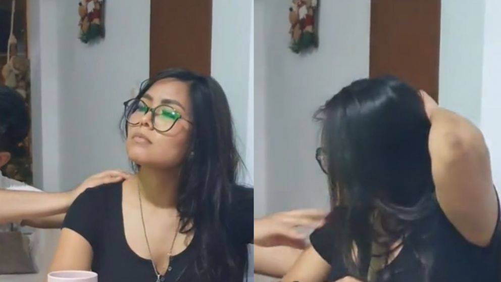 El momento paranormal fue grabado y generó una avalancha de reacciones en las redes (Captura video).