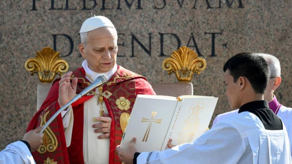El papa León XIV condenó el uso de la fe para validar la guerra en su primer Domingo de Ramos.