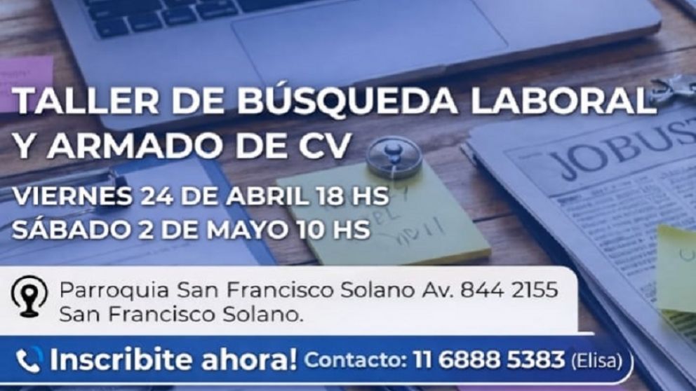 Ofrecen capacitación en búsqueda de trabajo con apoyo de la UNAJ