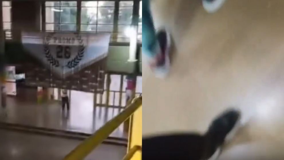 Corridas por los disparos en la escuela de Santa Fe.