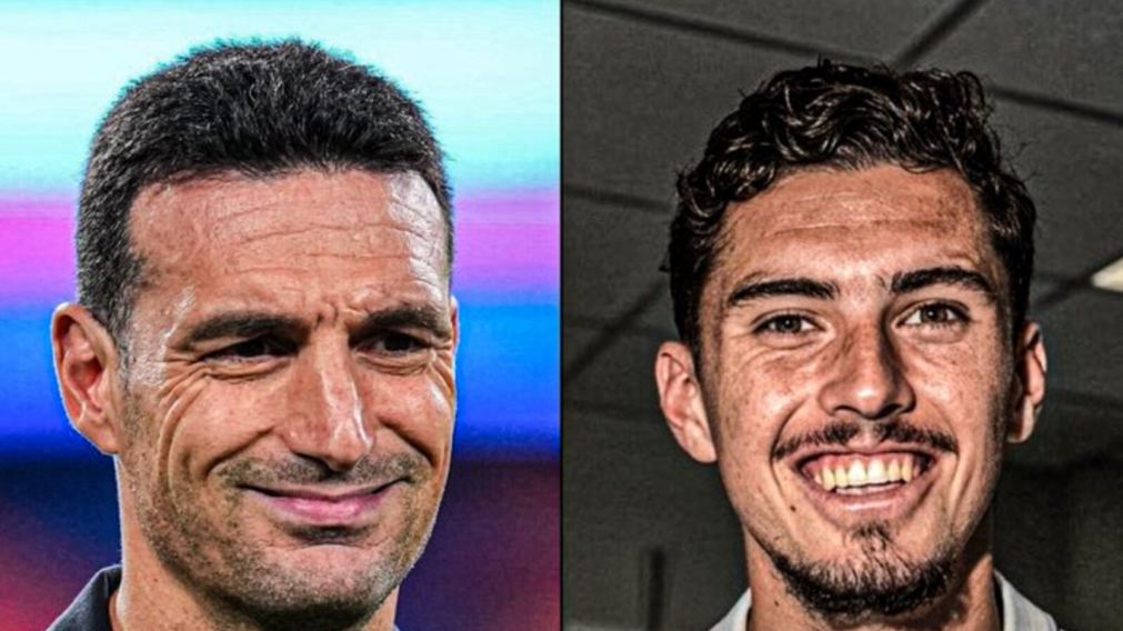 Scaloni se refiri� emocionado a la grave lesi�n que sufri� Panichelliy tuvo que cortar la conferencia de prensa.