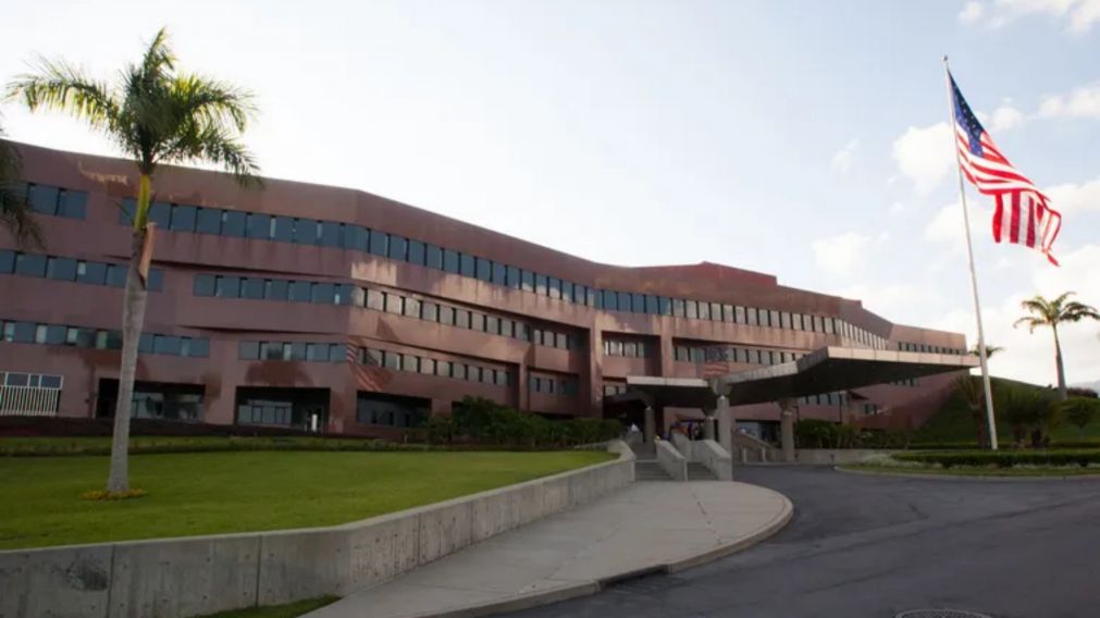 La sede de la embajada de Estados Unidos en Caracas.