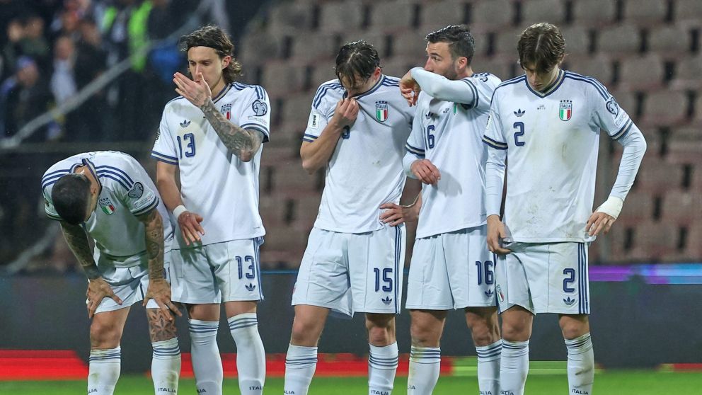 Italia naufrag�, se qued� afuera del Mundial 2026 y cosech� el peor r�cord de su historia