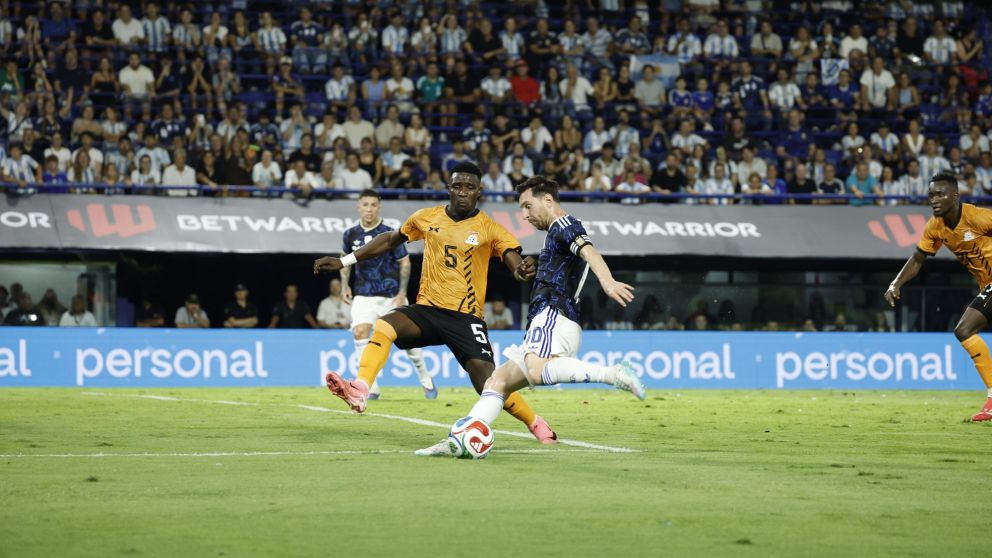 La Selecci�n Argentina se despidi� de nuestro pa�s con una goleada ante Zambia