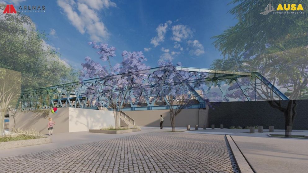 El viejo puente que une los barrios de Palermo y Colegiales ser� reemplazado de forma definitiva