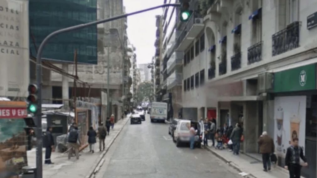 La zona donde ocurrió el incidente.