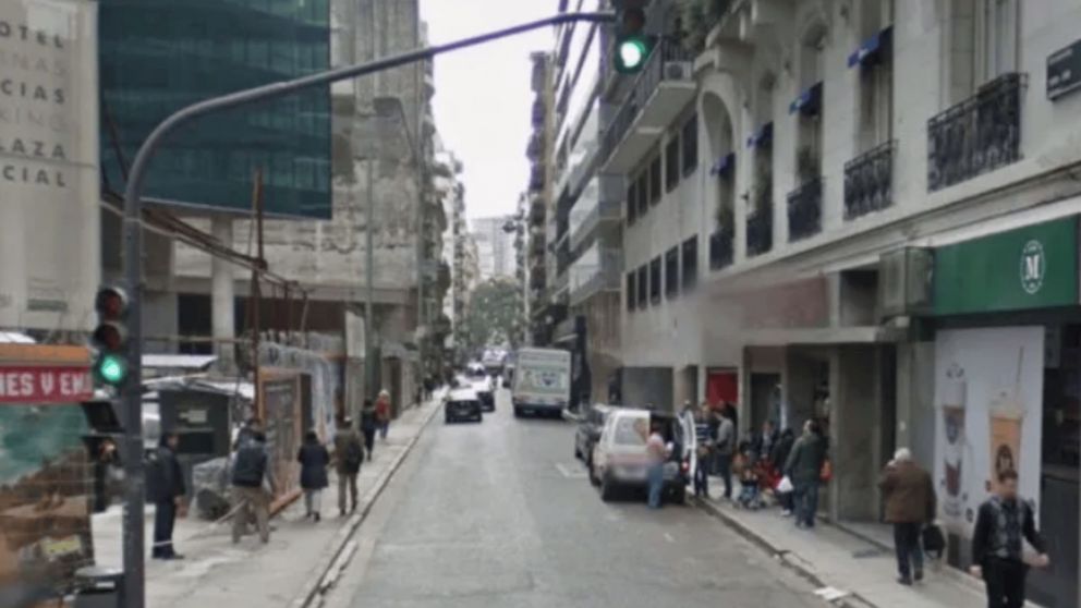 La zona donde ocurrió el incidente.