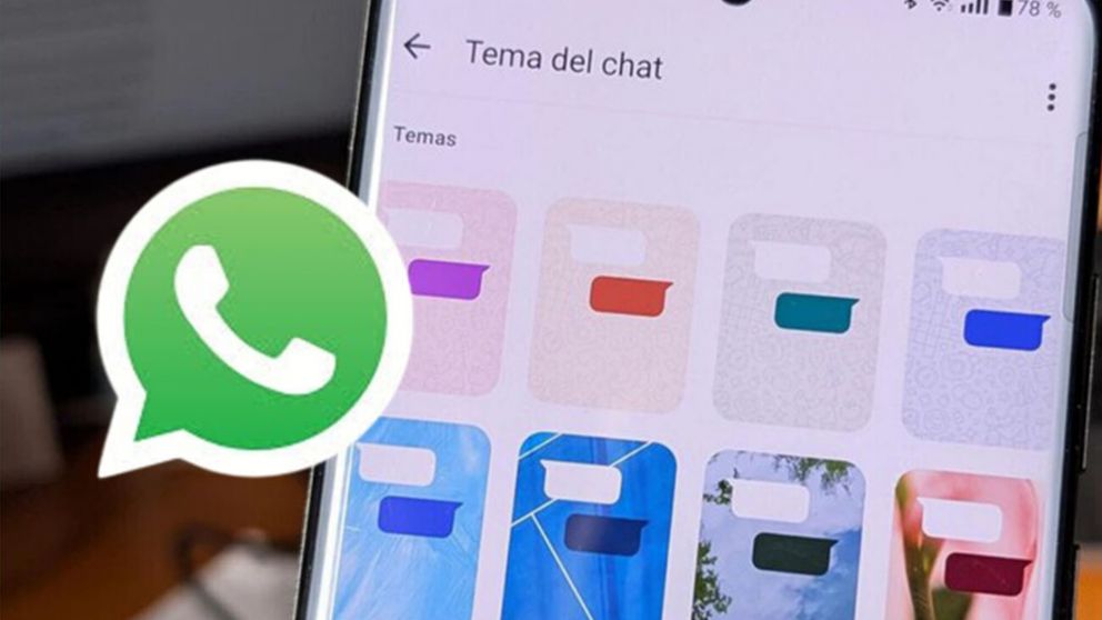 Paso a paso para cambiar el color y tema de los chats en Whatsapp.