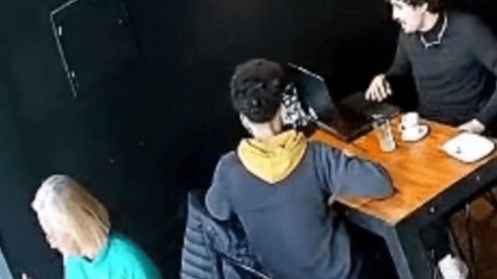 La v�ctima del robo subi� el video a sus redes sociales.