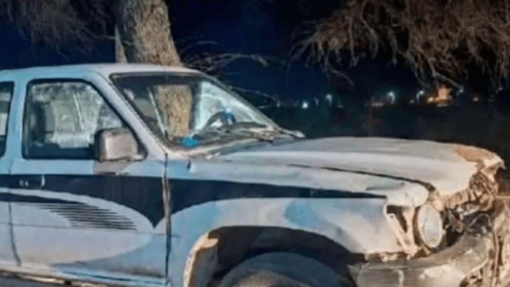 Camioneta de donde cayó el niño de Mendoza que perdió la vida.
