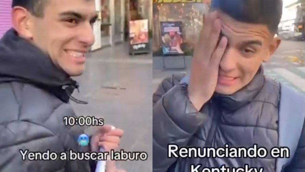 El video del joven se viralizó en las últimas horas y otros usuarios compartieron experiencias similares.