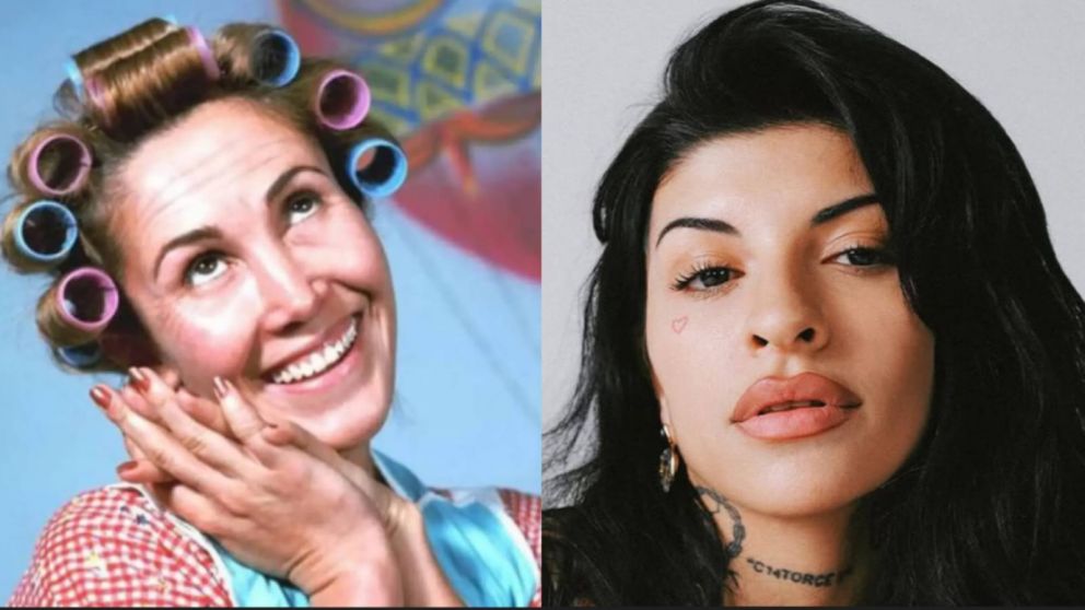 "Doña Florinda" criticó con dureza a Cazzu y defendió a Ángela Aguilar: "La fulana hizo mucho escándalo"