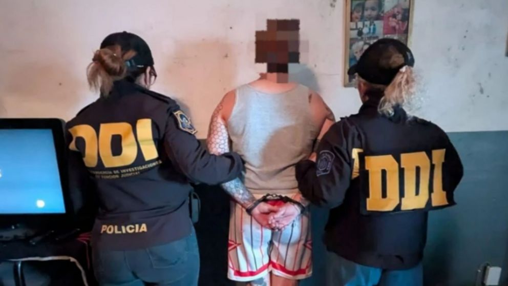 La madre y sus hijos quedaron detenidos (Gentileza 0223).
