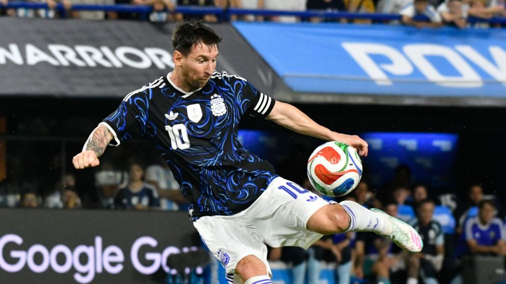 Messi no habló tras la victoria sobre Zambia, pero se expresó en las redes sociales.