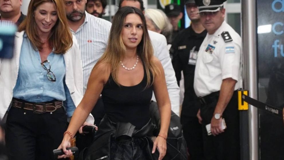 Tras pagar la fianza, Agostina Páez se trasladó a Santiago del Estero.
