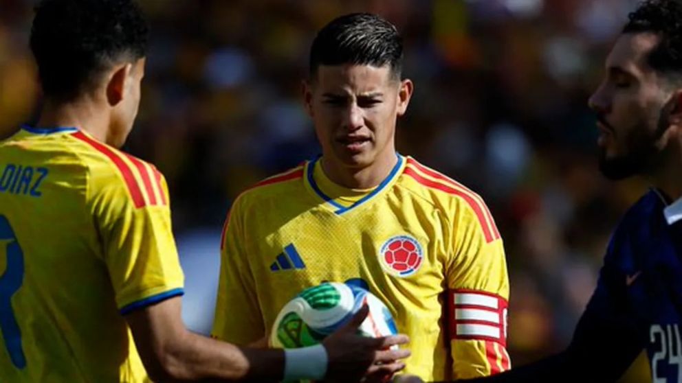 James Rodr�guez preocup� a todo Colombia.