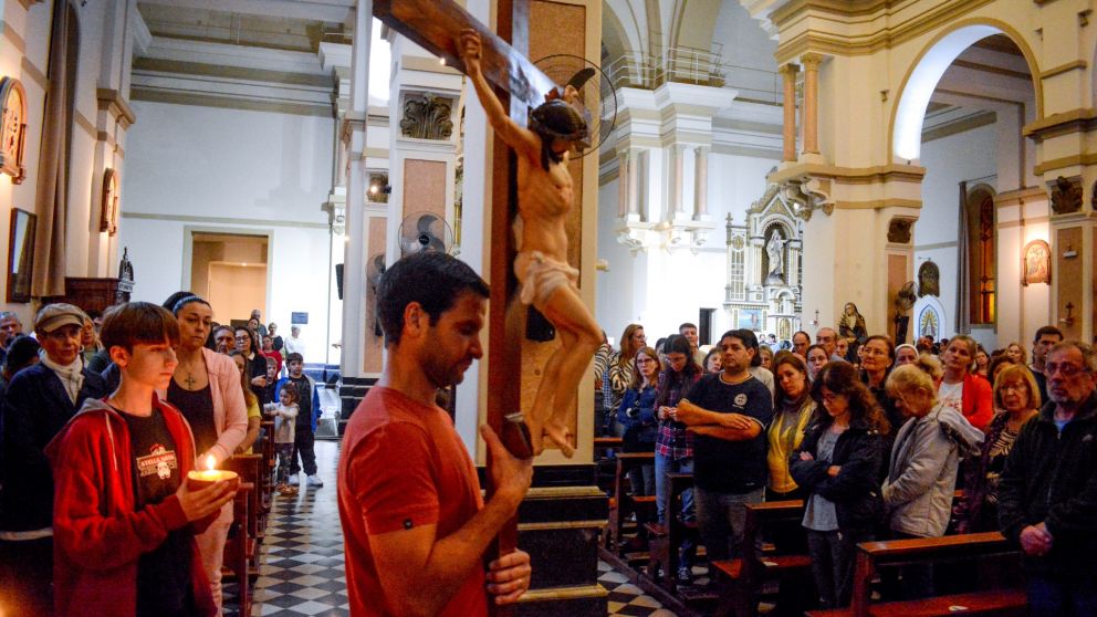 El Viernes Samto es una fecha importante dentro de la conmemoración de la Pascua (imagen ilustrativa).