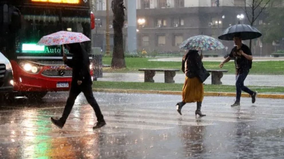 El Servicio Meteorol�gico lanz� una alerta amarilla por fuertes tormentas en Buenos Aires (Imagen ilustrativa).