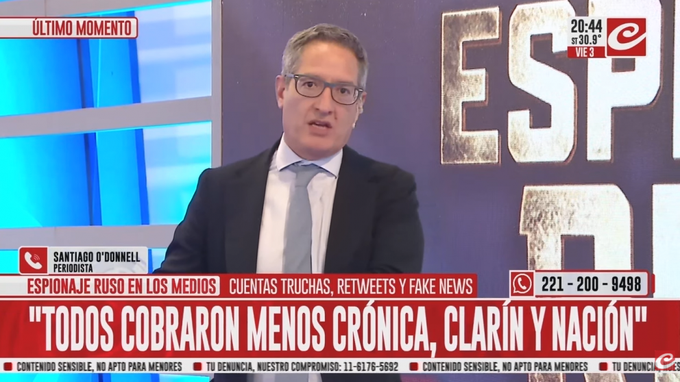 Revelan una operación rusa para difundir noticias falsas contra Milei en Argentina